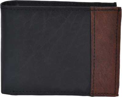

SFN Men Black, Brown Genuine Leather Wallet(3 Card Slots)