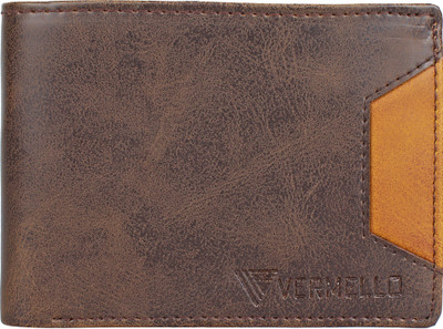 

Vermello Boys Brown Artificial Leather Wallet(3 Card Slots)