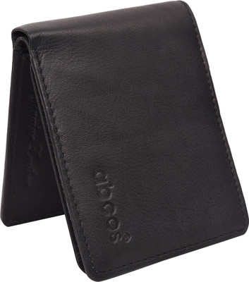 

abcos Men Black, Brown, Tan Genuine Leather Wallet(8 Card Slots)