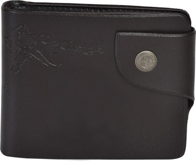 

SFN Men Brown Artificial Leather Wallet(2 Card Slots)