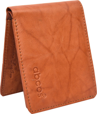 

abcos Men Black, Brown, Tan Genuine Leather Wallet(8 Card Slots)