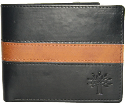 

woodland1 Men Casual Black, Tan Artificial Leather Wallet(8 Card Slots)