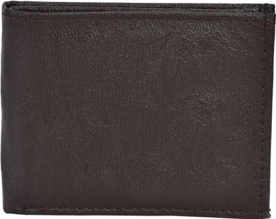 

SFN Men Brown Artificial Leather Wallet(5 Card Slots)