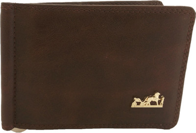 

SGE89 Men Brown Artificial Leather Money Clip(6 Card Slots)