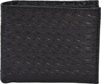 

SFN Men Black Artificial Leather Wallet(1 Card Slot)