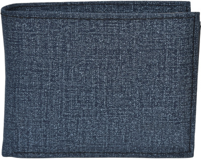 

SFN Men Blue Artificial Leather Wallet(1 Card Slot)