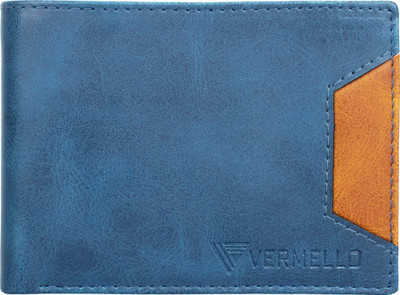 

Vermello Boys Blue Artificial Leather Wallet(3 Card Slots)