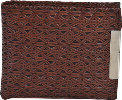 

SFN Men Brown Artificial Leather Wallet(1 Card Slot)