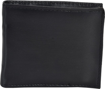 

SFN Men Black Artificial Leather Wallet(4 Card Slots)
