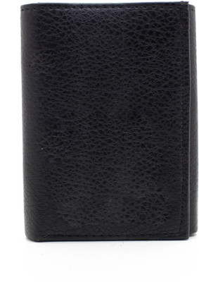 

Nietz Men Black Genuine Leather Wallet(4 Card Slots)