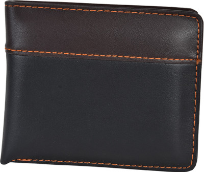 

SFN Men Black, Brown Artificial Leather Wallet(5 Card Slots)