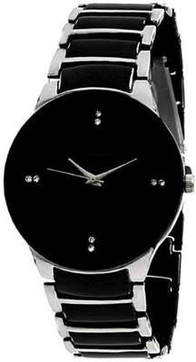 

Mettle Latest Stylish Analog Official Watch Black Dial Black Strap MT-AWW-1701_FIK_BLK-SVR Watch - For Men
