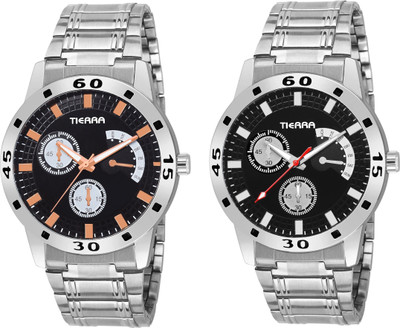 

Tierra NTCC004 Analog Tierra Combo Series Watch - For Men