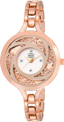 

EDMOND BEAUTIFUL ANALOG DESIGNER WATCH FOR WOMEN & GIRLS ED 050 EDMOND 050 ROSEGOLD Watch - For Girls