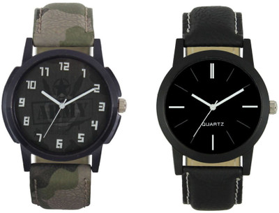 

newman AJ NEW Stylish Attractive Army look and Simple roman Dial Analog Watch - For Men & Boys Watch - For Boys