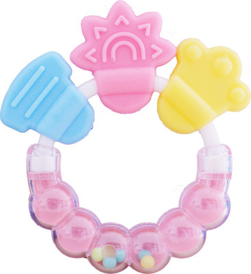 

Toys Factory TEETHER BELL Rattle(Multicolor)