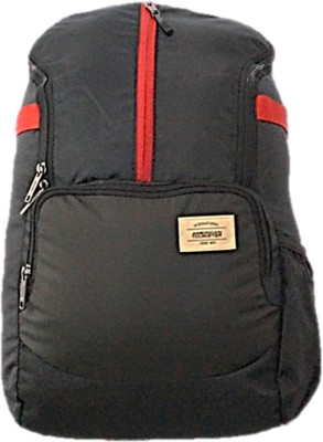 

American Tourister CUBE PLUS 02 BLACK 27 L Backpack(Black)