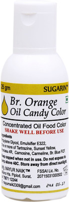 

SUGARIN Br.Orange Oil Candy Color Icing(25 g, NA)