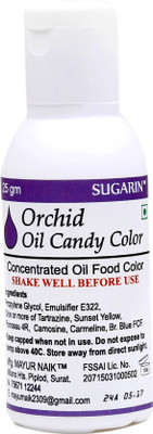 

SUGARIN Orchid Oil Candy Color Icing(25 g, NA)