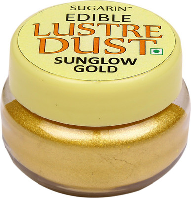 

SUGARIN Edible Lustre Dust Sunglow Gold Icing(4.25 g, NA)