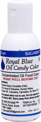 

SUGARIN Royal Blue Oil Candy Color Icing(25 g, NA)
