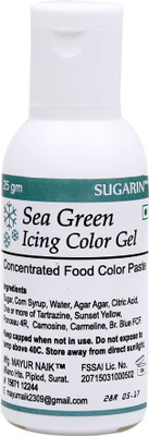 

SUGARIN Sea green Icing Color Gel Icing(25 g, NA)