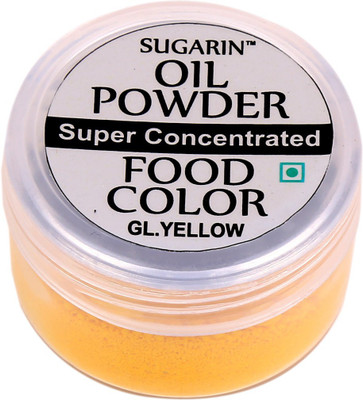 

SUGARIN Oil Powder Super Concentrated Food Color GL. Yellow Icing(2.5 g, NA)