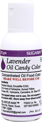 

SUGARIN Lavender Oil Candy Color Icing(25 g, NA)