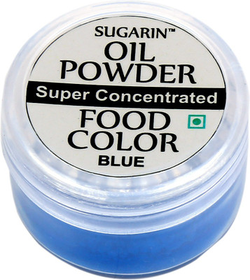 

SUGARIN Oil Powder Super Concentrated Food Color Blue Icing(2.5 g, NA)