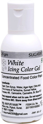 

SUGARIN White Icing Color Gel Icing(25 g, NA)