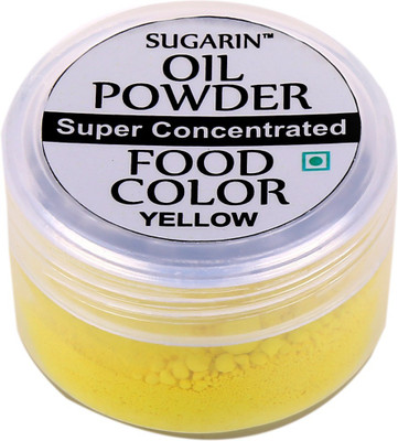 

SUGARIN Oil Powder Super Concentrated Food Color Yellow Icing(2.5 g, NA)