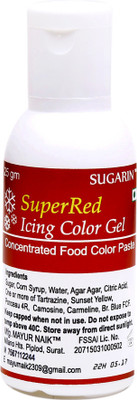

SUGARIN Superred Icing Color Gel Icing(25 g, NA)