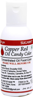 

SUGARIN Copper Red Oil Candy Color Icing(25 g, NA)