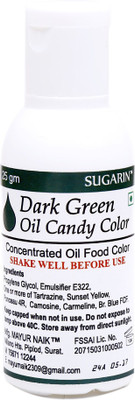 

SUGARIN Darkgreen Oil Candy Color Icing(25 g, NA)
