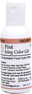 

SUGARIN Pink Icing Color Gel Icing(25 g, NA)