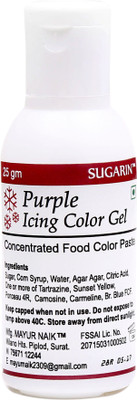 

SUGARIN Purple Icing Color Gel Icing(25 g, NA)