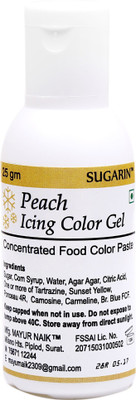 

SUGARIN Peach Icing Color Gel Icing(25 g, NA)
