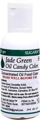 

SUGARIN Jade Green Oil Candy Color Icing(25 g, NA)