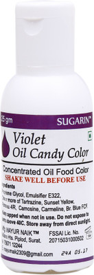 

SUGARIN Violet Oil Candy Color Icing(25 g, NA)