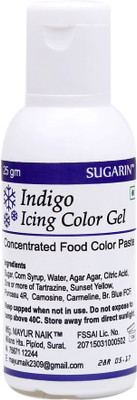 

SUGARIN Indigo Icing Color Gel Icing(25 g, NA)