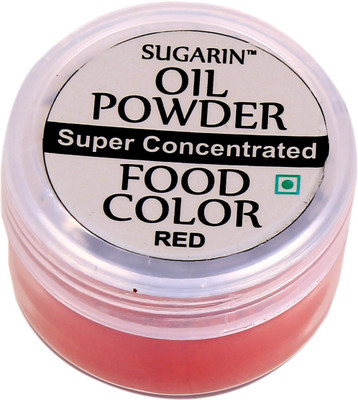 

SUGARIN Oil Powder Super Concentrated Food Color Red Icing(2.5 g, NA)