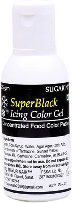 

SUGARIN Superblack Icing Color Gel Icing(25 g, NA)