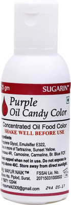 

SUGARIN Purple Oil Candy Color Icing(25 g, NA)