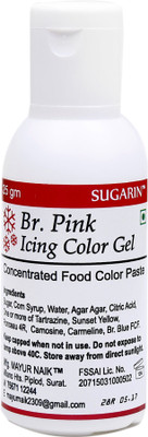 

SUGARIN Br. Pink Icing Color Gel Icing(25 g, NA)