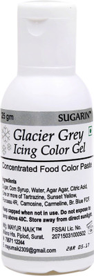 

SUGARIN Glacier Grey Icing Color Gel Icing(25 g, NA)