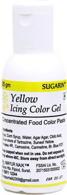 

SUGARIN Yellow Icing Color Gel Icing(25 g, NA)