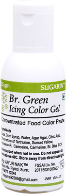 

SUGARIN Br. Green Icing Color Gel Icing(25 g, NA)