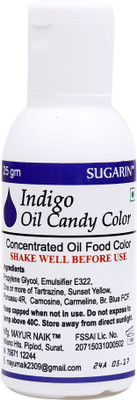 

SUGARIN Indigo Oil Candy Color Icing(25 g, NA)