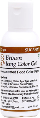 

SUGARIN Brown Icing Color Gel Icing(25 g, NA)