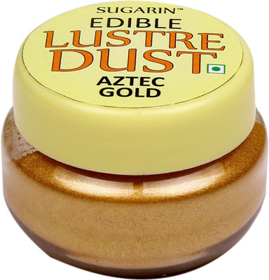 

SUGARIN Edible Lustre Dust Aztec Gold Icing(4.25 g, NA)